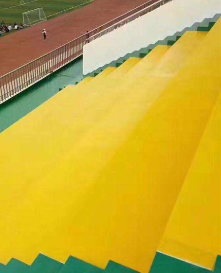 五华球场台阶翻新修补改造